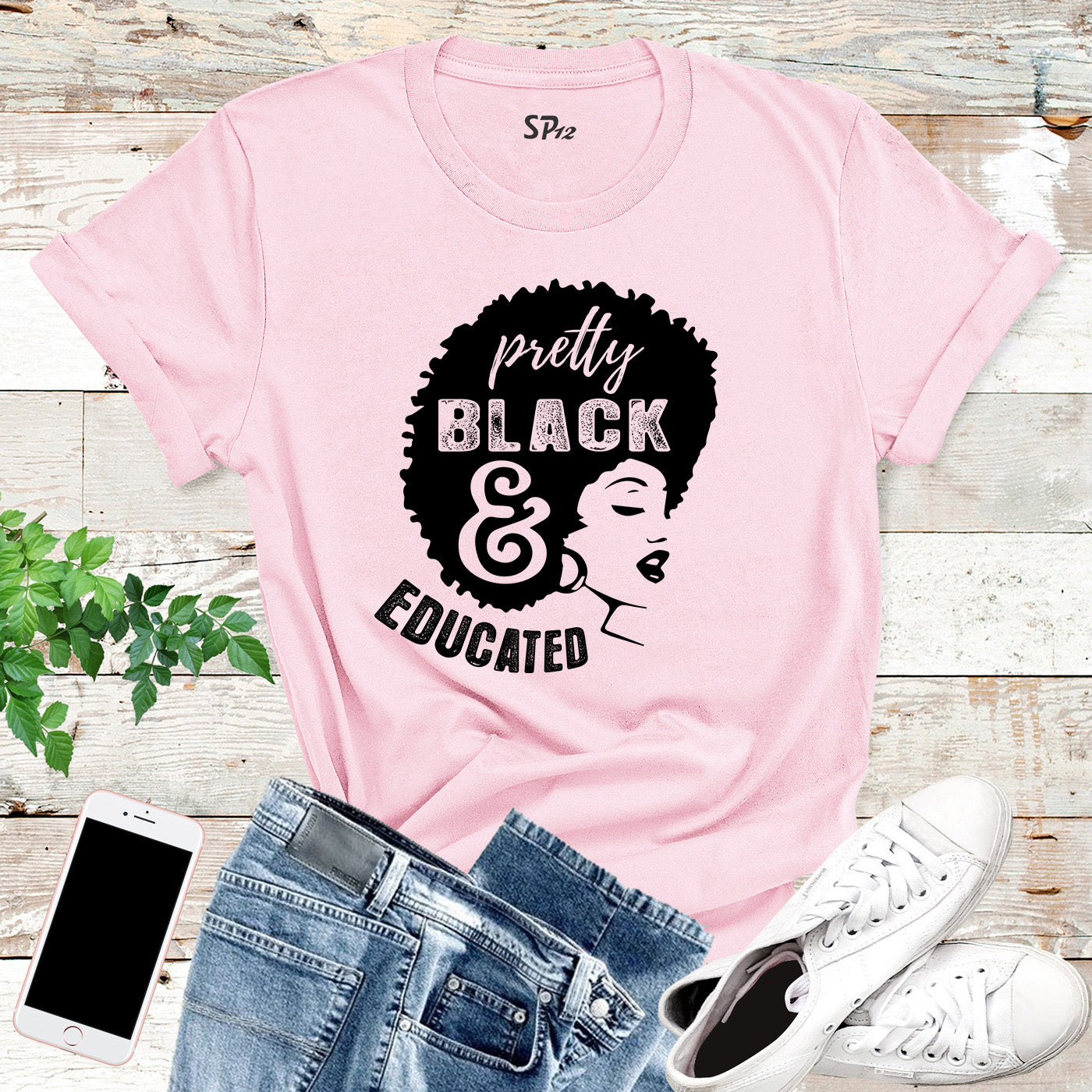 Black Girl Power T Shirt