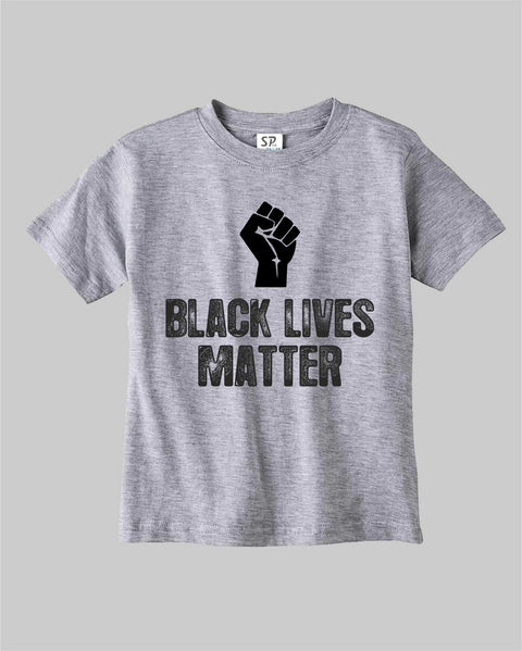 Black Lives Matter Fist Symbol Kids T Shirt Anti Racist RevolutionTee Shirt
