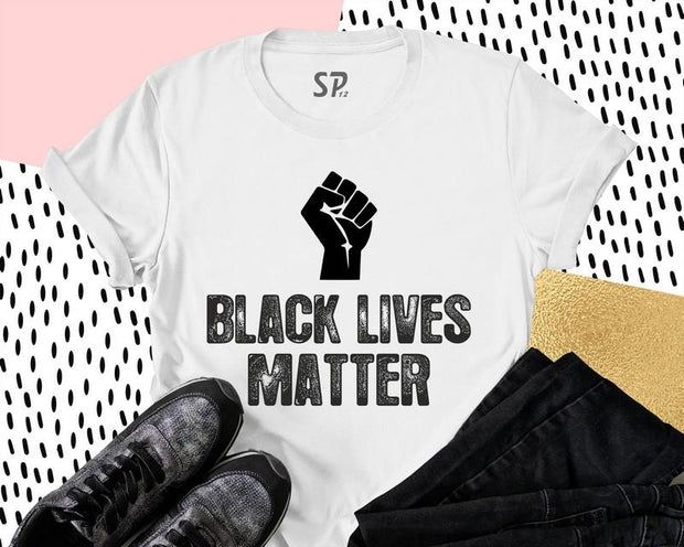 Black Lives Matter Fist Symbol T Shirt Anti Racist RevolutionTee Shirt