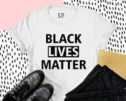 Black Lives Matter T Shirt Black Movement Equality Civil Rights Tee