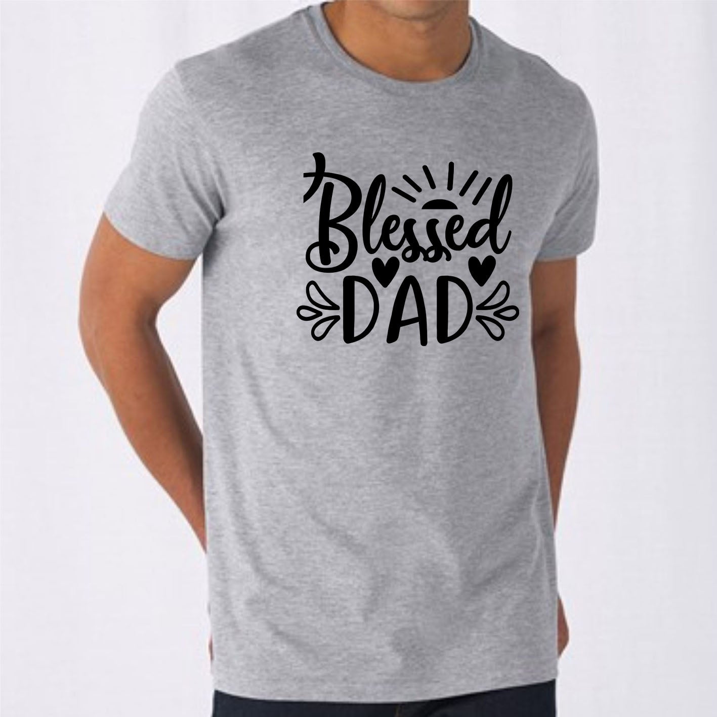 blessed-dad-memories-fathers-day-custom-short-sleeve-birthday-gift
