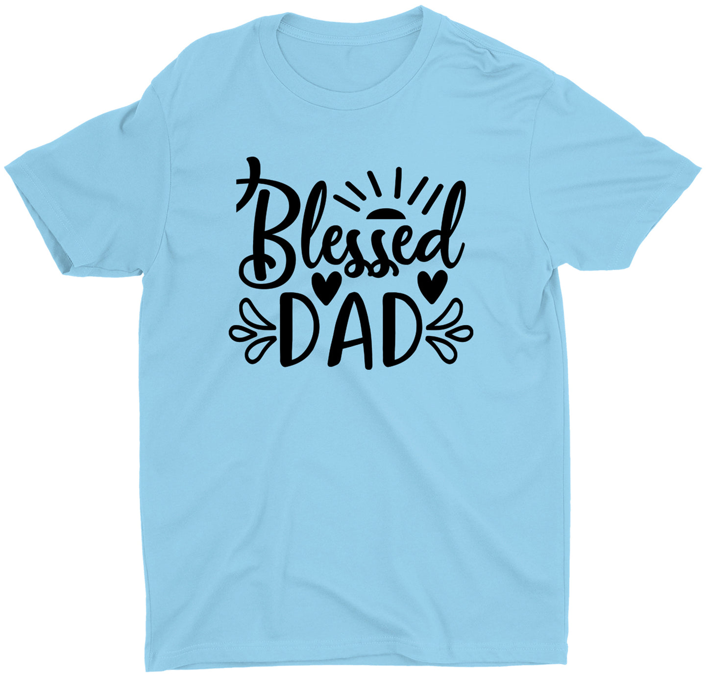 Blessed Daddy Religious Christian T-Shirts For Fathers Day