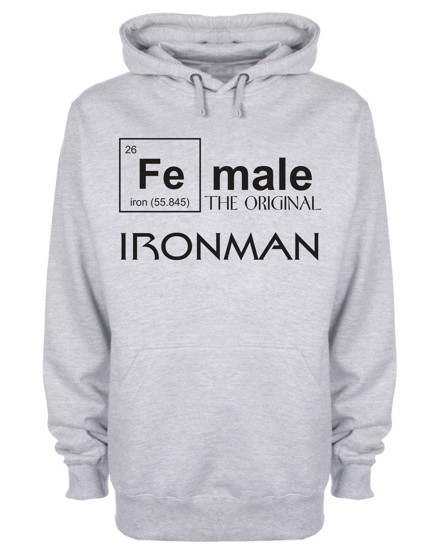 Male The Original Ironman Female Equation Hoodie