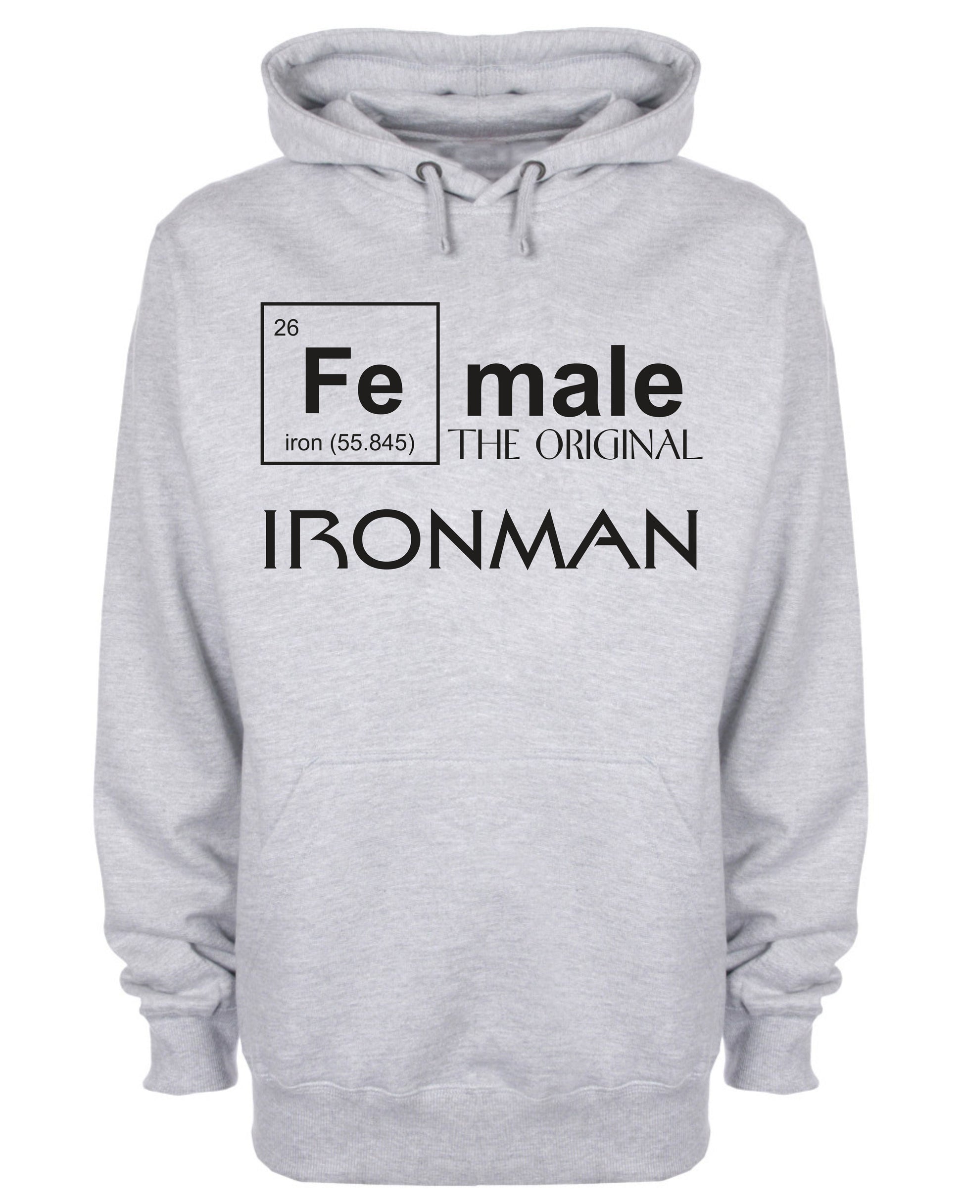 Male The Original Ironman Female Equation Hoodie