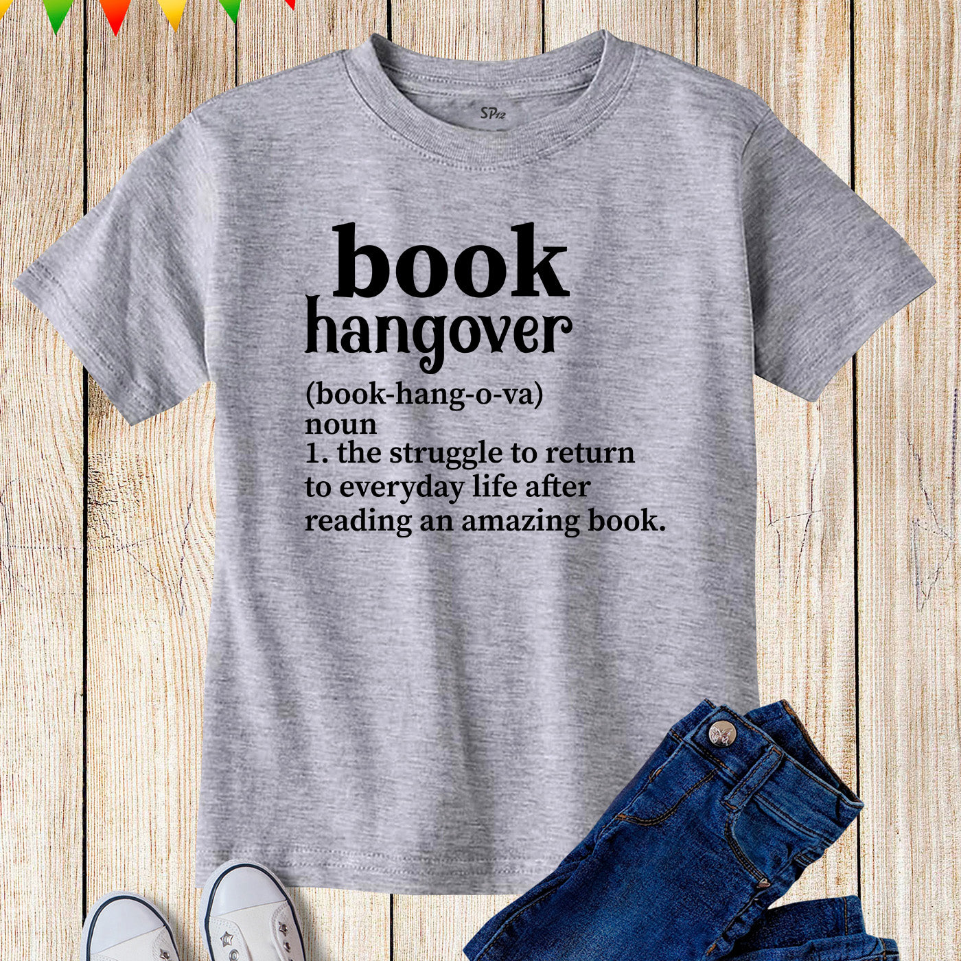 Book Hangover Kids T Shirt