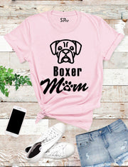 Boxer Dog Mom T Shirt