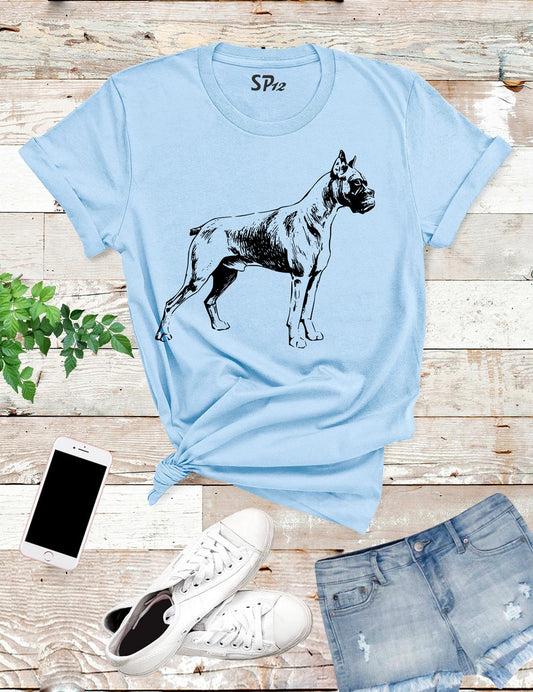 Boxer Dog T Shirt