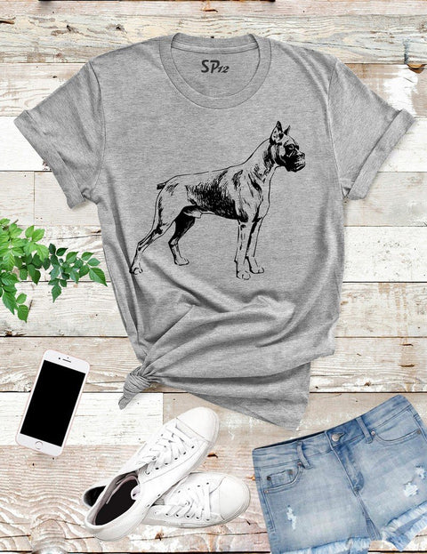 Boxer Dog T Shirt
