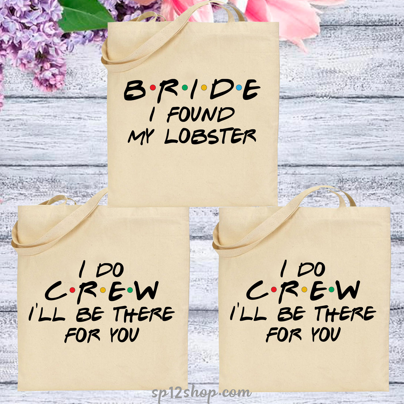 Bride I Found My Lobster And I Do Crew Tote Bag