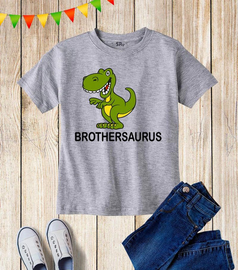 Brothersaurus Kids T Shirt