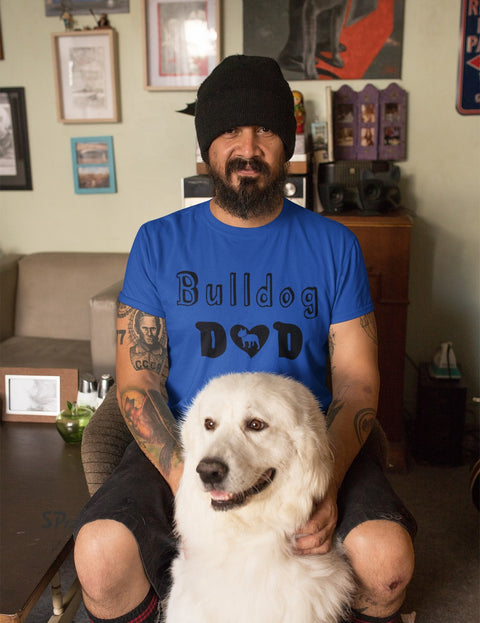 Bulldog Dad T Shirt