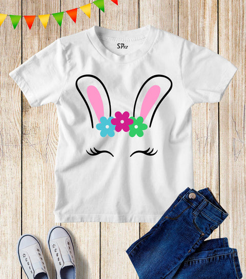 Bunny Girl Kids T Shirt