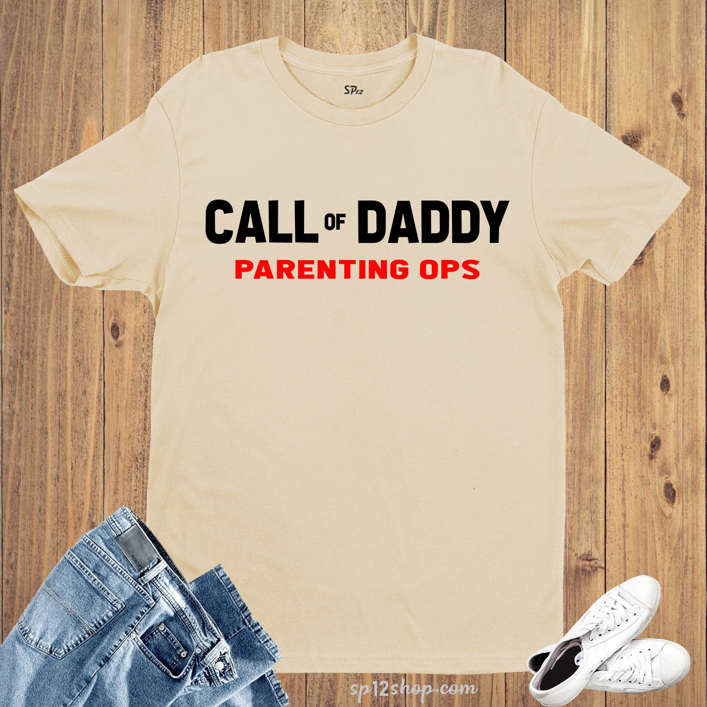 Call Of Daddy T Shirt Parenting Ops Gift Tees
