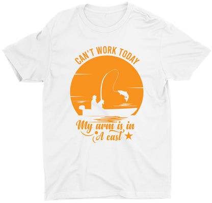 can't-work-today-my-arm-is-in-a-cast-custom-fathers-day-gift-t-shirt