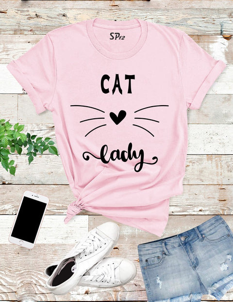 Cat Lady T Shirt