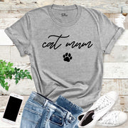 Cat Lover Mum T Shirt