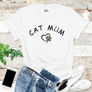 Cat Mum T Shirt