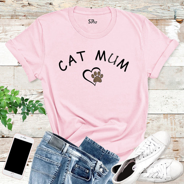 Cat Mum T Shirt