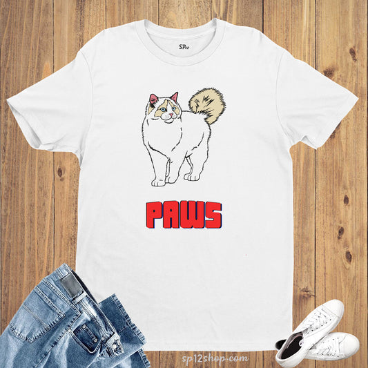 Cat Paws Animal T Shirt