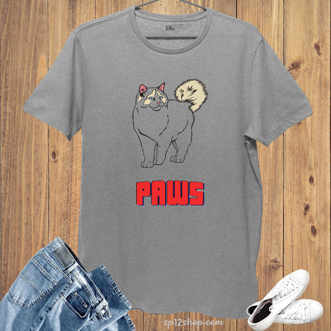 Cat Paws Animal T Shirt