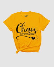 Chaos Coordinator T-Shirt Mom Shirts with Sayings Mothers Day Motherhood Tee