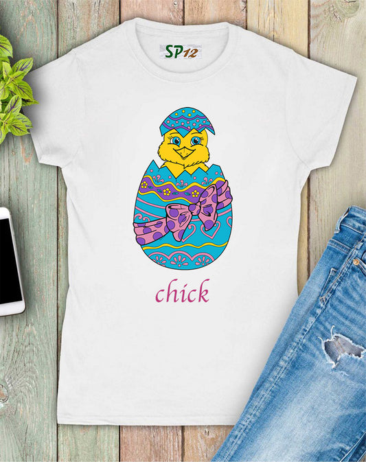 Chick Egg Women Graphic T Shirt