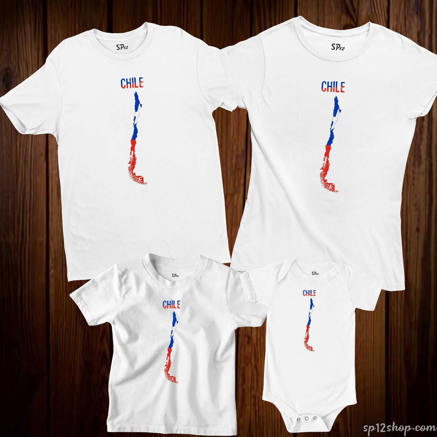 Chile Flag T Shirt Olympics FIFA World Cup Country Flag Tee Shirt