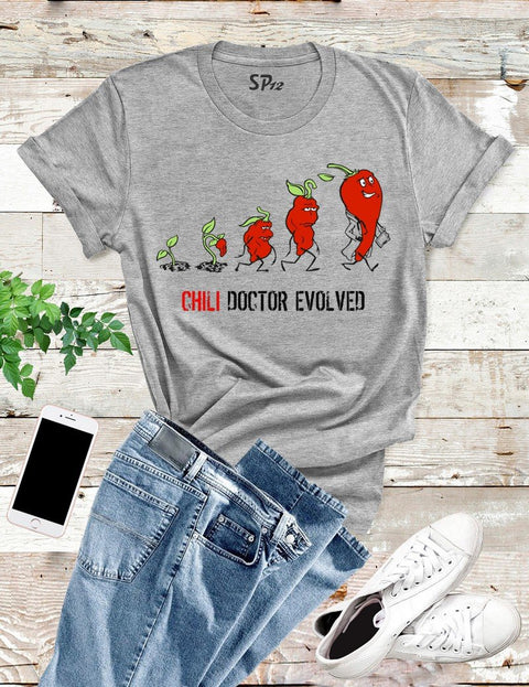 Chili Doctor Evolved Funny T Shirt