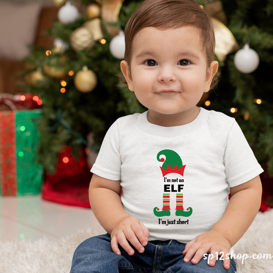 Christmas Short Elf T Shirt