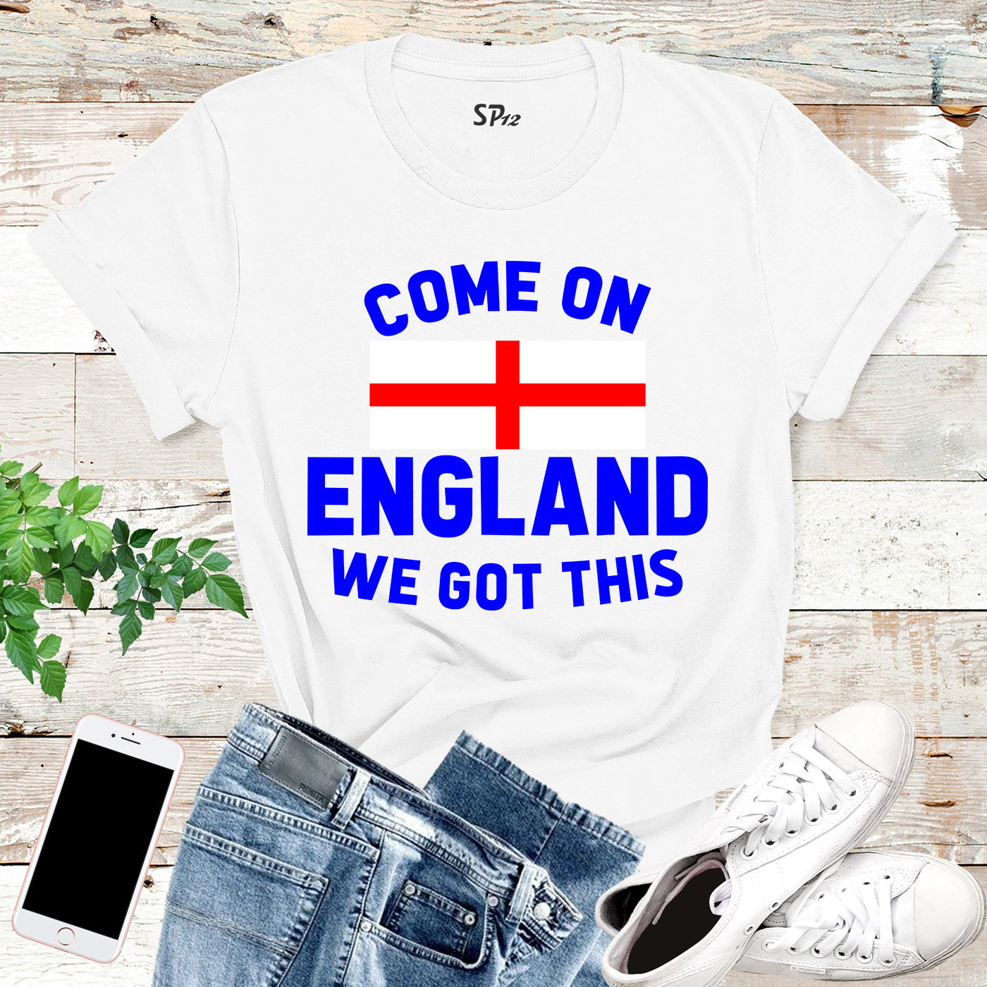 Come On England T Shirt