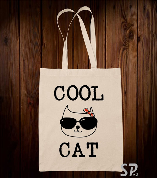 Cool Cat Tote Bag