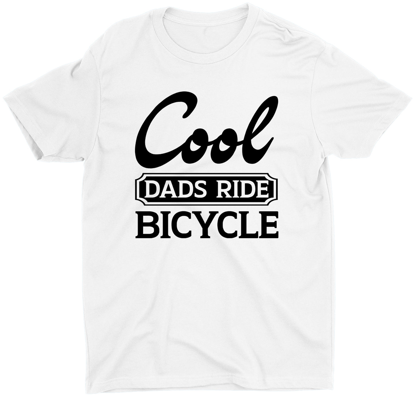 Cool Dads Ride Bicycle Cycling Custom Fathers Day Sports T-Shirts