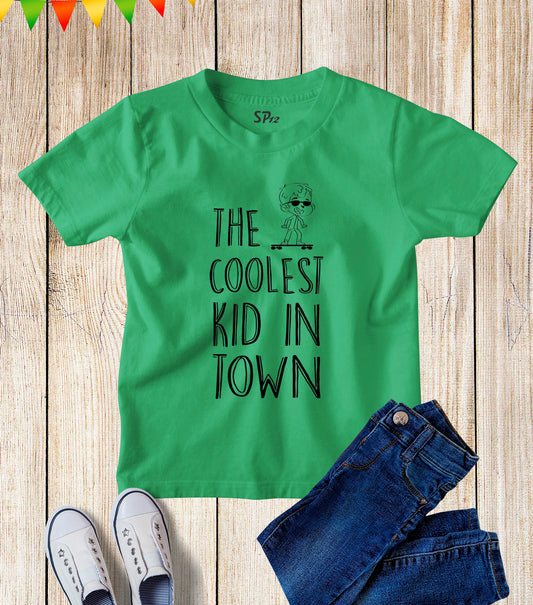 The Coolest Kid In town Gift Tee tshirt