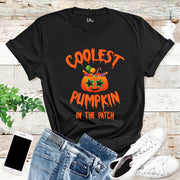 Coolest Pumpkin In The Patch Halloween T Shirt