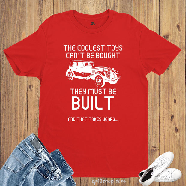 Coolest Toys Vintage Car T Shirt