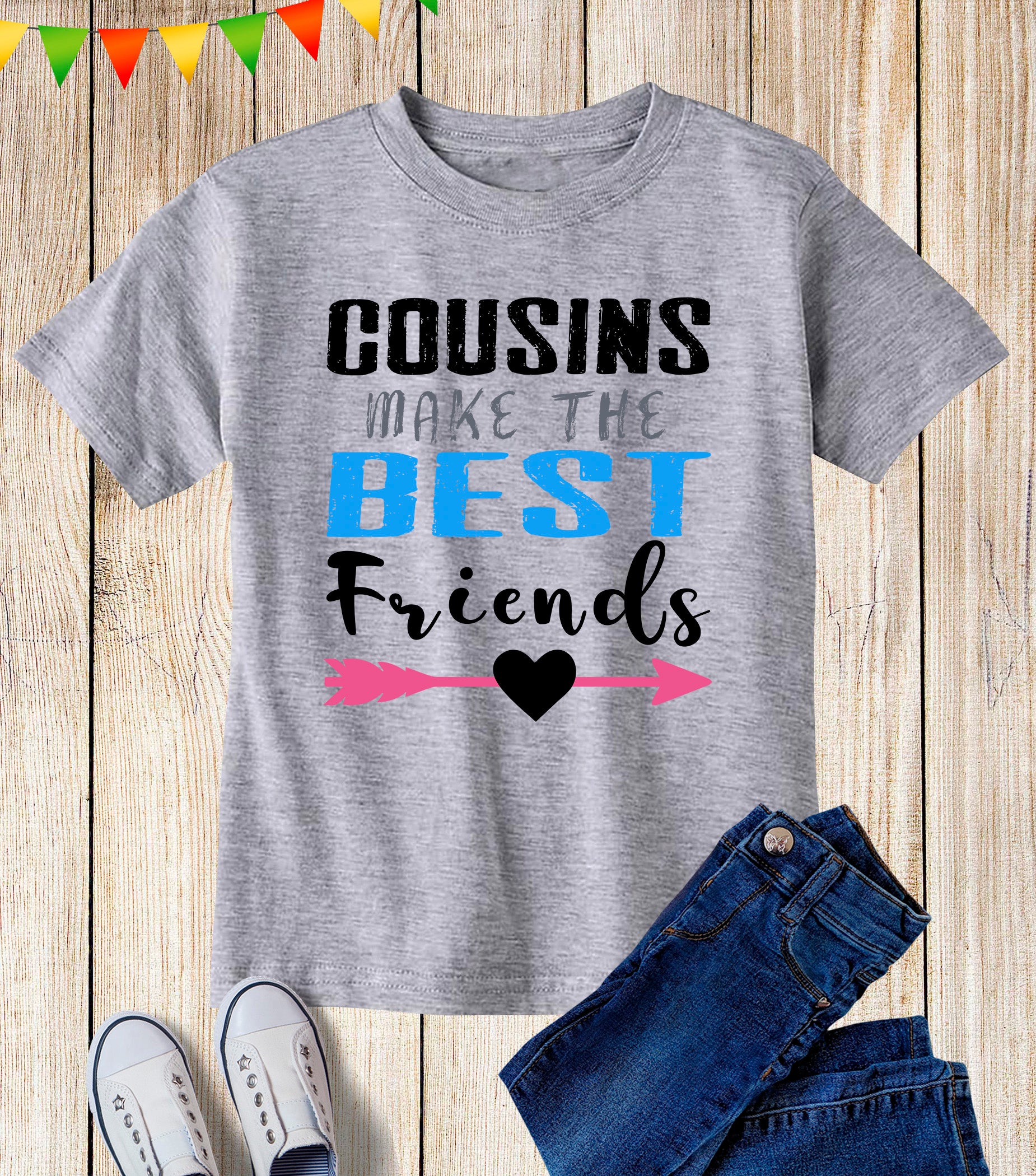 Cousins Make The Best Friends Kids T Shirt