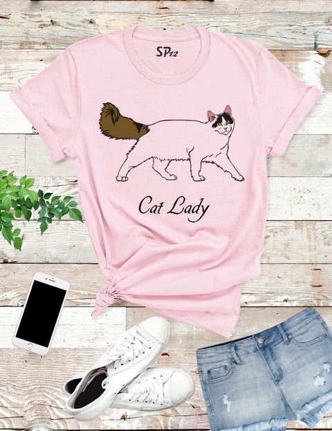 Crazy Cat Lady Funny T Shirt