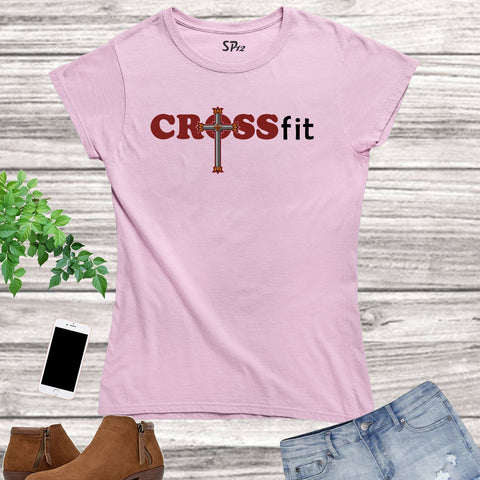 Crossfit Fitness Women Gym T Shirt