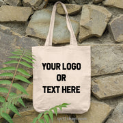 Custom Your Logo Or text Tote Bag