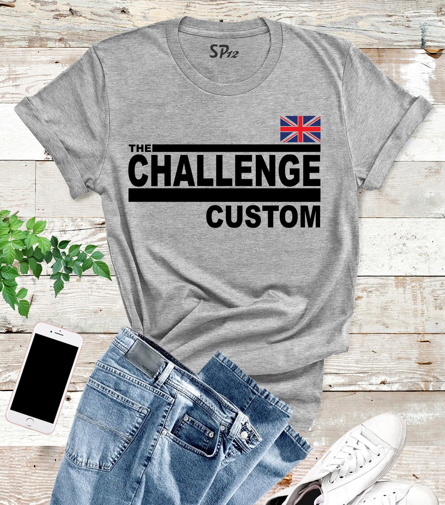 Customised The Challenge T Shirt