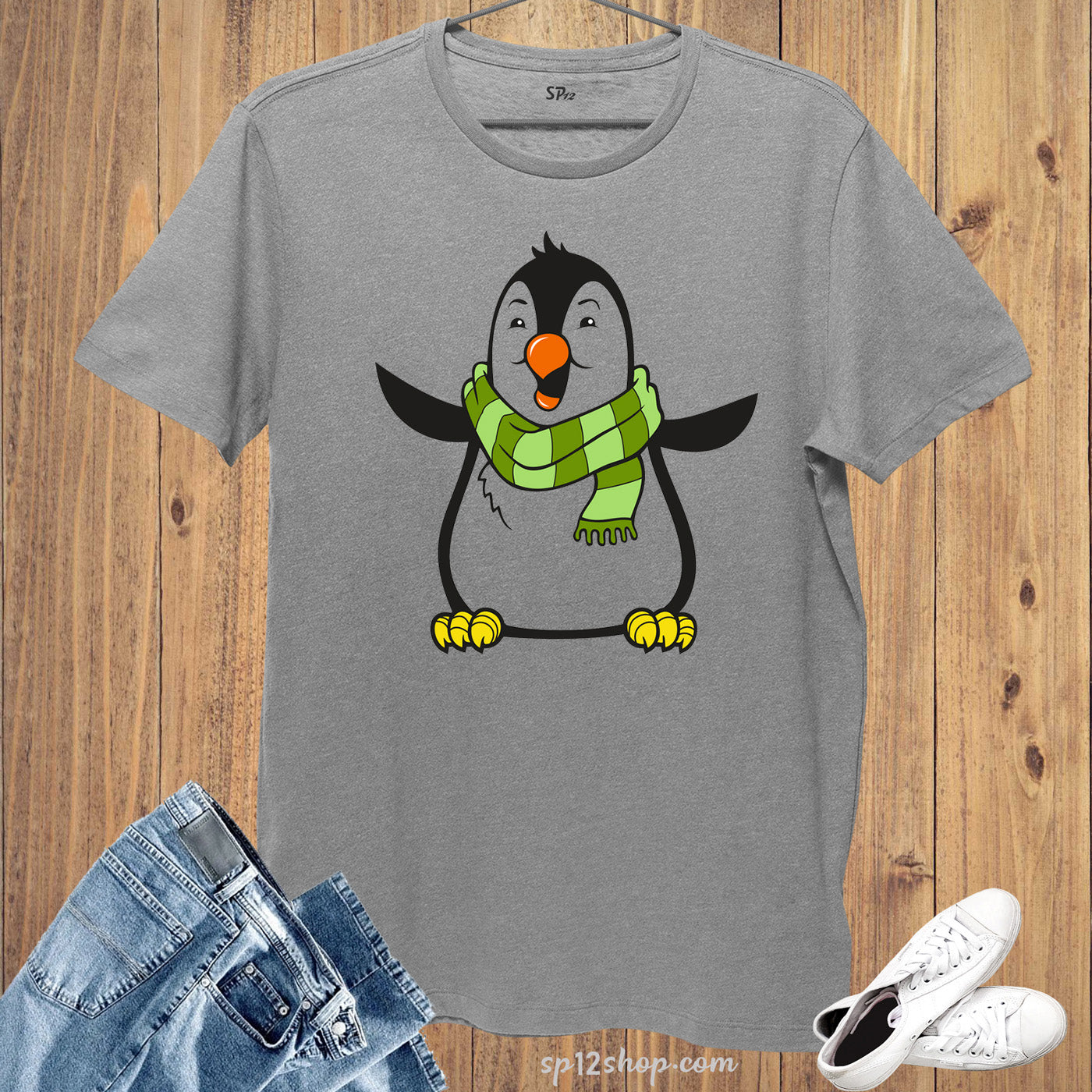 Cute Penguin Animal Graphic T Shirt