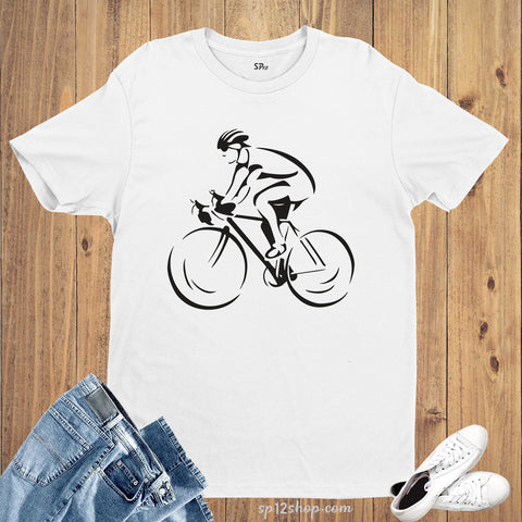 Cyclist Bicycle Cycling Hobby T shirt