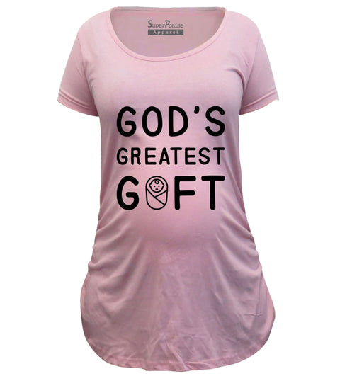 God's Greatest Gift Bible Verse Pregnancy T Shirt
