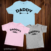Daddy And Daddy's Girl Matching T Shirt Fathers Day Tees