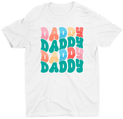 Best Cool Retro Birthday Custom Short Sleeve Fathers Day T-Shirts