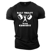 Daily Therapy With Crossfit Gym T shirt