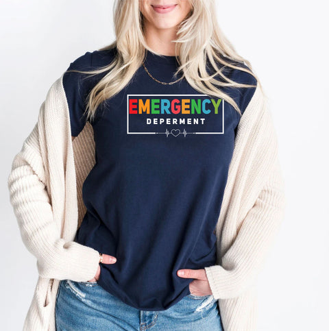 Emergency Department Retro Future Nurse Nursing Assistant T-Shirts