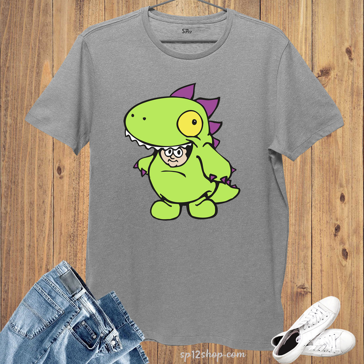 Dinosaur Costume Graphic Animal Lover T Shirt
