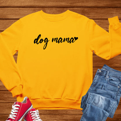 Dog Mama Sweatshirt Dog Lover Sweater