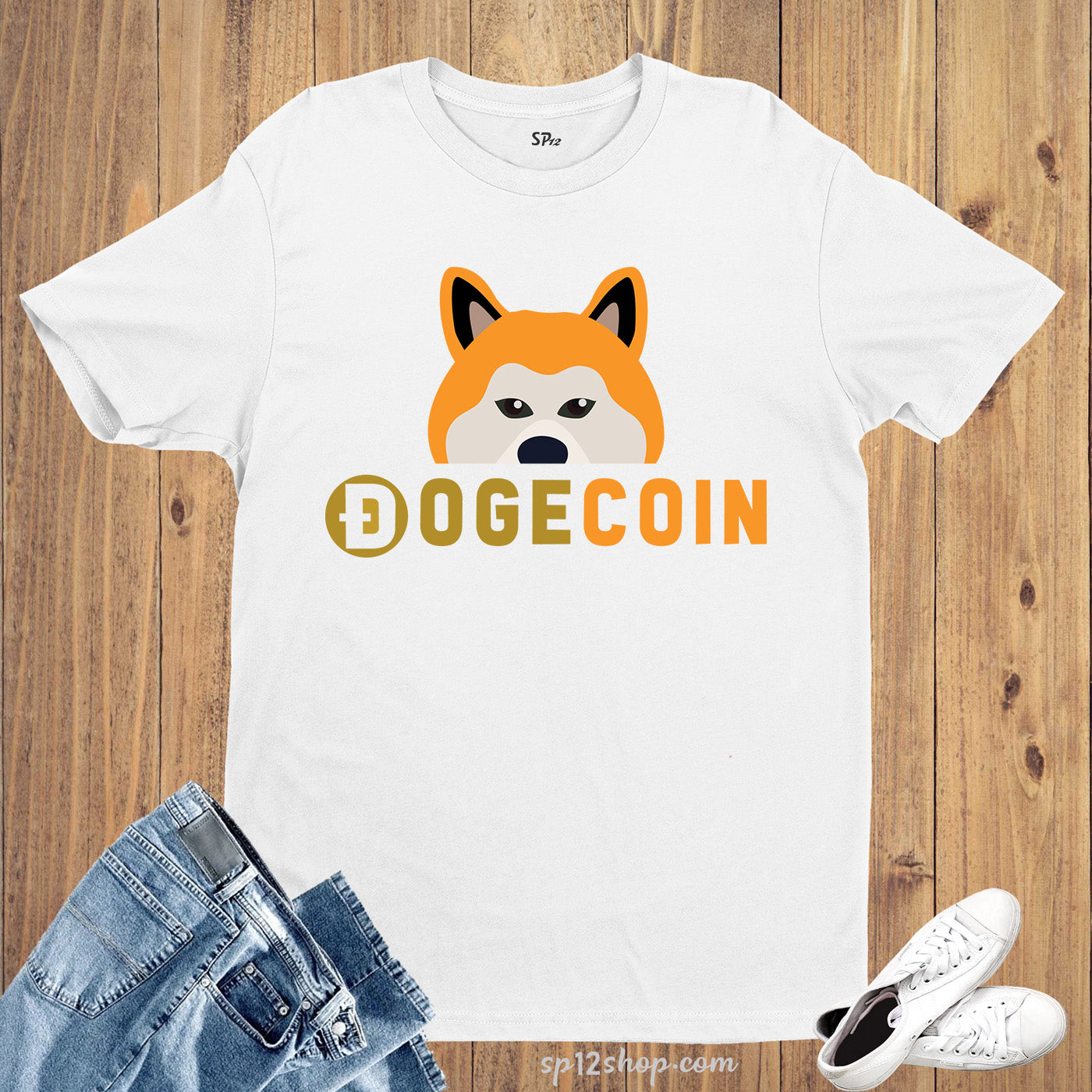 Dogecoin T-Shirt Digital Currency Tees